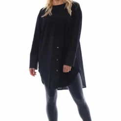 Santos Leather Look Leggings Black -Kitandkaboodal Store ArwenblackN2