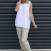 Persephone Sleeveless Linen Top White 2 Persephone Sleeveless Linen Top White -Kitandkaboodal Store IMG 0029 5cb100b5 2f58 41fb 87a2 1d632e74409a
