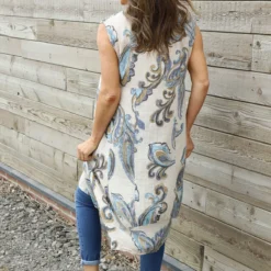 Carrie Sleeveless Pattern Cotton Dress Stone -Kitandkaboodal Store IMG 0030 24e8b8c4 454f 4eaa a8b4 77b3d0f48a0b