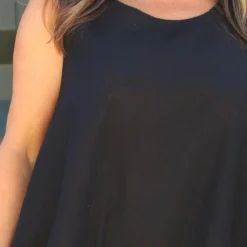 Sandgate Sleeveless Linen Dress Black -Kitandkaboodal Store IMG 0053 42cb89ec 6a0d 43e8 910d e6cfa4a13359