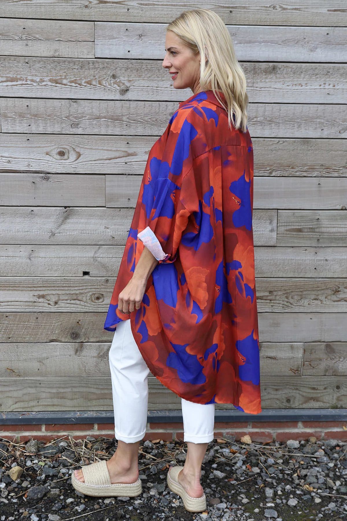 Macie Print Shirt Burnt Orange 8 Macie Print Shirt Burnt Orange - Image 6