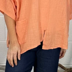 Isolde Linen Top Orange -Kitandkaboodal Store IMG 0073 9c4f8ad4 3e78 432d bf7b f17d676418f4