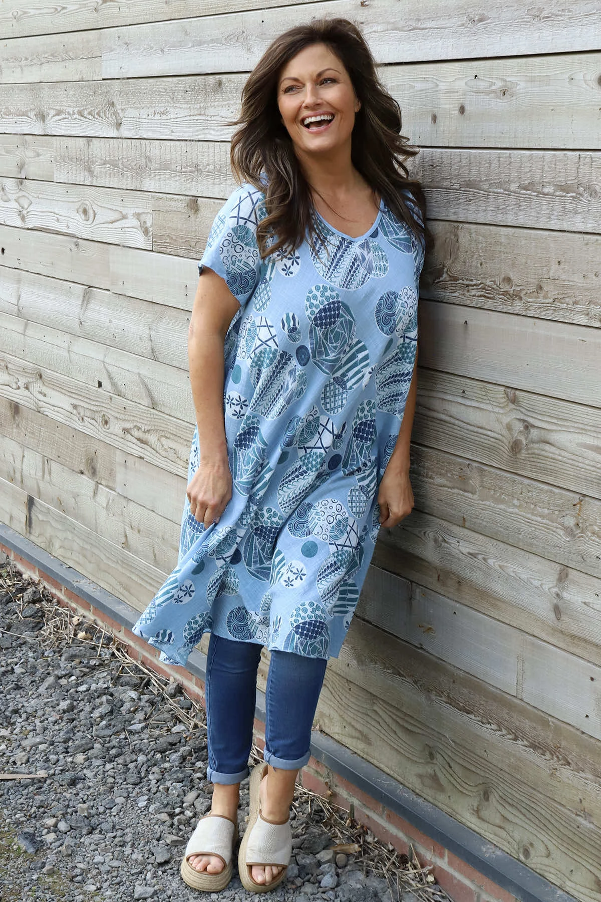 Aggie Cotton Tunic Light Blue 3 Aggie Cotton Tunic Light Blue