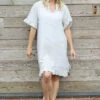 Eliane Frill Hem Linen Tunic Grey -Kitandkaboodal Store IMG 0148 159070d8 ca06 4b9f 9ba8 f55895b2762e