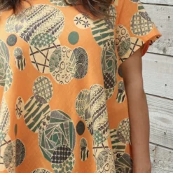 Aggie Cotton Tunic Orange 8 Aggie Cotton Tunic Orange -Kitandkaboodal Store IMG 0148 d36068af 84a4 4358 816b 103ec4666b5d