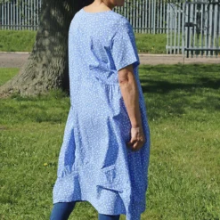 Rosalind Ditsy Cotton Dress Powder Blue 9 Rosalind Ditsy Cotton Dress Powder Blue -Kitandkaboodal Store IMG 0150 7c584984 a582 4ea9 9ca0 f8126208b426