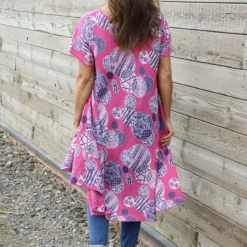 Aggie Cotton Tunic Fuchsia 8 Aggie Cotton Tunic Fuchsia -Kitandkaboodal Store IMG 0225 f007d6eb 881e 4b6c acf1 5749eaa038ba