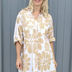 Amelia Tropical Print Cotton Shirt Camel 8 Amelia Tropical Print Cotton Shirt Camel -Kitandkaboodal Store IMG 0253 ff73bc31 6b68 4fa1 9bd7 e1685e8352af