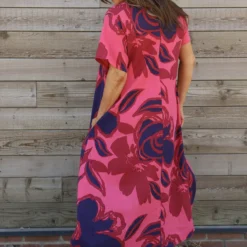 Polzeath Rose Print Linen Dress Fuchsia 9 Polzeath Rose Print Linen Dress Fuchsia -Kitandkaboodal Store IMG 0301 eee55770 6a88 45b4 8702 4d18e867821f