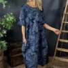 Fleur Floral Cotton Dress Navy 2 Fleur Floral Cotton Dress Navy -Kitandkaboodal Store IMG 0324 967ff24c d2a3 4055 b271 7f88b1c0ed1c