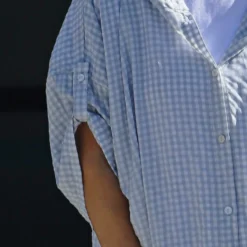 Kyan Gingham Hooded Cotton Shirt Grey 8 Kyan Gingham Hooded Cotton Shirt Grey -Kitandkaboodal Store IMG 0346 8fb7a284 d925 4e09 acff 094bc9002f54