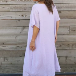 Lulworth Layered Rosette Linen Dress Lilac 9 Lulworth Layered Rosette Linen Dress Lilac -Kitandkaboodal Store IMG 0369 a2104d85 e768 4385 8ca1 9f842207abec