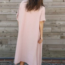 Lulworth Layered Rosette Linen Dress Dusky Pink 9 Lulworth Layered Rosette Linen Dress Dusky Pink -Kitandkaboodal Store IMG 0378 142c90c8 b90b 4d7d ba1e 400b7c50cae8
