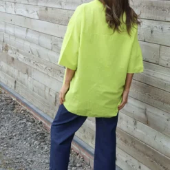Brittany V-Neck Linen Top Lime 9 Brittany V-Neck Linen Top Lime -Kitandkaboodal Store IMG 0394 dc664c3b d6b4 4afc badf dd0f32a7958a