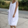 Holkham Linen Dress White -Kitandkaboodal Store IMG 0437 ecc8f1ab 6e41 43e9 9c78 67c4192936a7