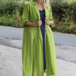 Meryl Long Cotton Jacket Olive 12 Meryl Long Cotton Jacket Olive -Kitandkaboodal Store IMG 0460 dc0eb9a7 d580 423c 9f35 8029a3b4ed48