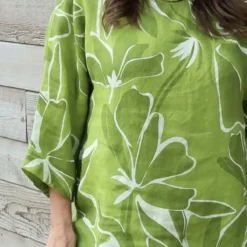 Vicki Pattern Linen Top Olive 8 Vicki Pattern Linen Top Olive -Kitandkaboodal Store IMG 0462 3aed80e2 517d 4675 a8a1 4ae60fb0d357