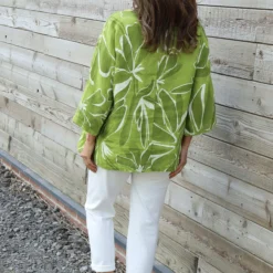 Vicki Pattern Linen Top Olive 9 Vicki Pattern Linen Top Olive -Kitandkaboodal Store IMG 0468 3fcca979 9a72 49e2 8691 adf395892f5e