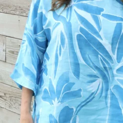 Vicki Pattern Linen Top Kingfisher -Kitandkaboodal Store IMG 0501 b6658b2b a9d7 4bec 91cd d03b4302d39d