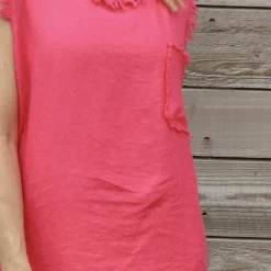 Therese Sleeveless Linen Top Hot Pink 8 Therese Sleeveless Linen Top Hot Pink -Kitandkaboodal Store IMG 0566 e26e461d b387 4fc0 940e 9cf97a100f2c
