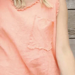 Therese Sleeveless Linen Top Orange -Kitandkaboodal Store IMG 0597 eb8885ef f018 45b0 a9b3 ccd3e3a0f95e