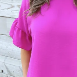 Neola Frill Sleeve Top Purple 8 Neola Frill Sleeve Top Purple -Kitandkaboodal Store IMG 0627 d69bd48f b170 4349 ad33 0727ec9f6dad