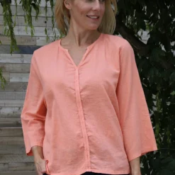 Grace Linen Top Orange 8 Grace Linen Top Orange -Kitandkaboodal Store IMG 0648 dac2055c 8d97 4fba aa45 323b43edd5b1