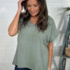 Tova V-Neck Cotton Top Khaki -Kitandkaboodal Store IMG 0657 b55f9f6e e436 4445 923d 77160b88f592