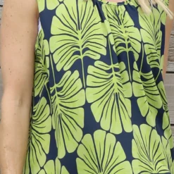 Carella Print Sleeveless Top Olive 8 Carella Print Sleeveless Top Olive -Kitandkaboodal Store IMG 0663 d5b3648a 42f2 4a7f 8281 a3b2c1234180