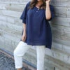 Ophira Smock Cotton Top Navy 1 Ophira Smock Cotton Top Navy -Kitandkaboodal Store IMG 0670 8da542ed fbd6 45b1 be3d a5ff8f9e4c2a
