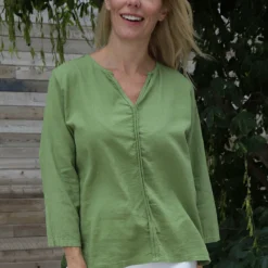 Grace Linen Top Olive 8 Grace Linen Top Olive -Kitandkaboodal Store IMG 0686 e7a53f52 6329 4117 8771 32845112b247
