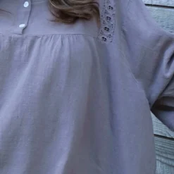 Ophira Smock Cotton Top Mocha -Kitandkaboodal Store IMG 0690 bd443989 2a88 4056 94f2 c821bbdce366