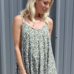 Jianna Ditsy Print Top Khaki 7 Jianna Ditsy Print Top Khaki -Kitandkaboodal Store IMG 0729 e11a3747 7c34 424c 8d7c 759269c446a4