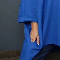 Par Linen Shirt Cobalt -Kitandkaboodal Store IMG 0732 34cc3b92 5321 4e8a 823a 4fca20ed1c39