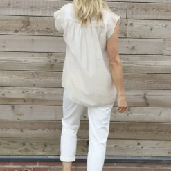 Kimmie Sleeveless Blouse Stone 9 Kimmie Sleeveless Blouse Stone -Kitandkaboodal Store IMG 0738 c12dbfd7 533d 4adb b735 fcf870211d2b