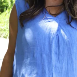 Everly Sleeveless Linen Dress Powder Blue 8 Everly Sleeveless Linen Dress Powder Blue -Kitandkaboodal Store IMG 0763 f7cbbfb6 1890 4656 8043 f65cc04dc878