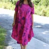 Ninetta Shell Print Dress Fuchsia