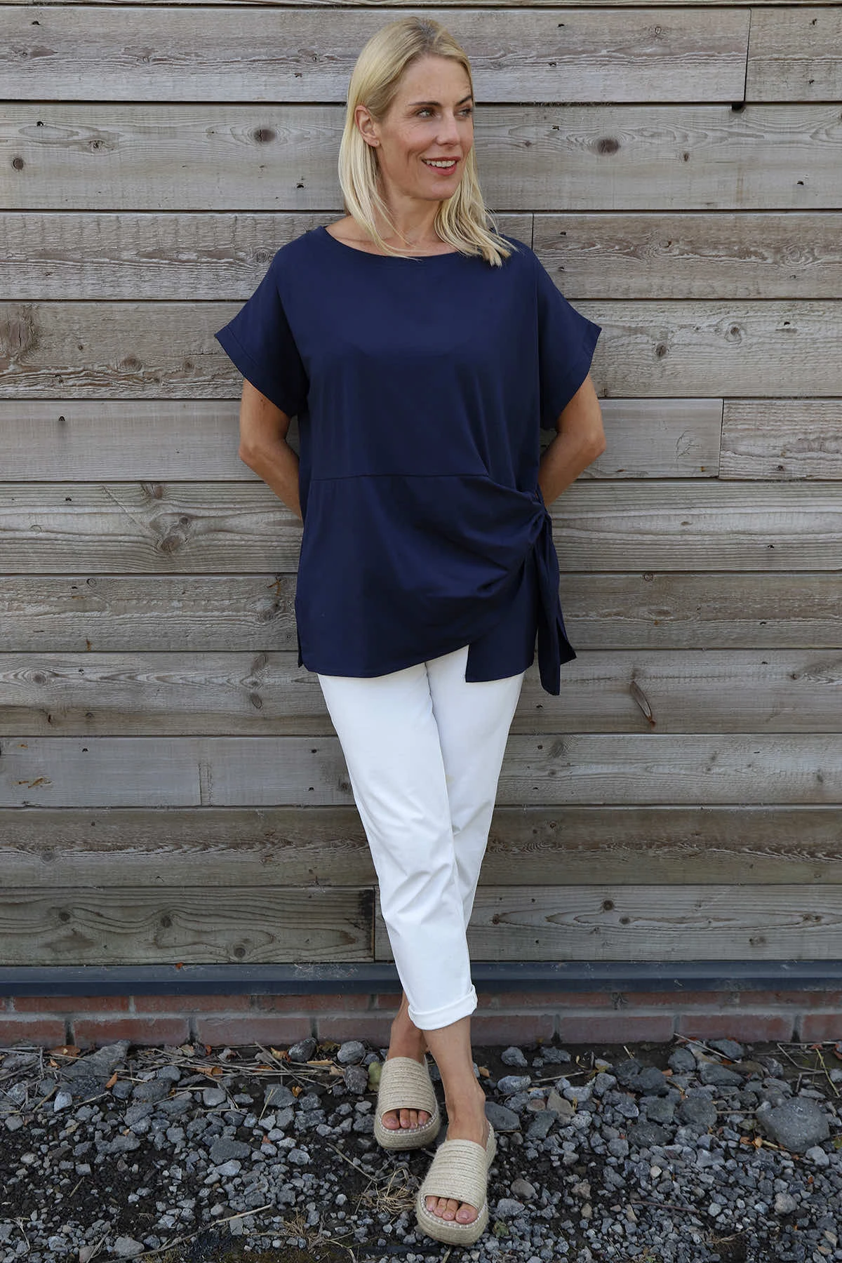 Marilyn Cotton Top Navy 3 Marilyn Cotton Top Navy