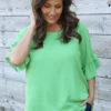 Neola Frill Sleeve Top Green 1 Neola Frill Sleeve Top Green -Kitandkaboodal Store IMG 0810 8dae0fea 8f34 493a 83b7 9c22fe1d4b14