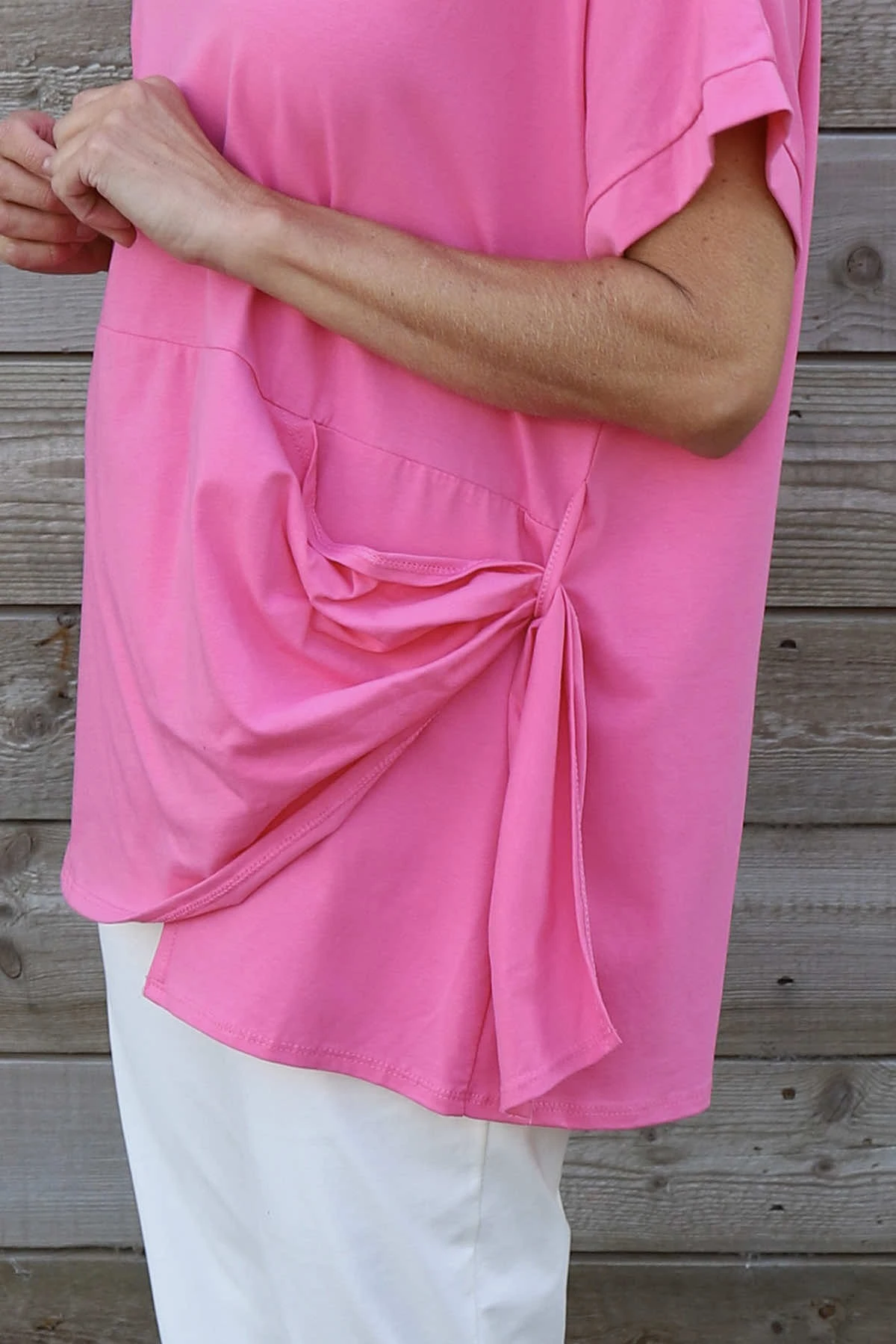 Marilyn Cotton Top Fuchsia 5 Marilyn Cotton Top Fuchsia - Image 3