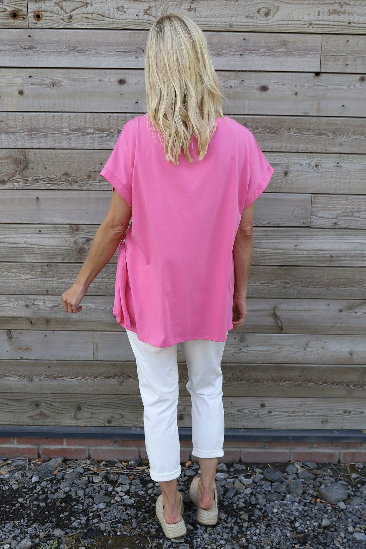 Marilyn Cotton Top Fuchsia 6 Marilyn Cotton Top Fuchsia - Image 4