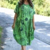 Ninetta Shell Print Dress Green 2 Ninetta Shell Print Dress Green -Kitandkaboodal Store IMG 0836 a781482f 9917 47e0 b3eb 9241f8abe03c