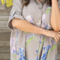 Jericho Floral Cotton Tunic Mocha -Kitandkaboodal Store IMG 0860 cad9dfa8 8ea4 420b a62d 47c6a8624fc4