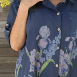 Jericho Floral Cotton Tunic Navy 8 Jericho Floral Cotton Tunic Navy -Kitandkaboodal Store IMG 0873 8ddf0cbe 6172 4775 b301 4d449fba8f26