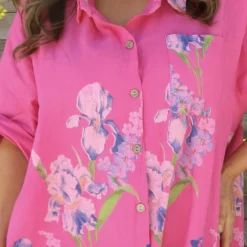 Jericho Floral Cotton Tunic Fuchsia -Kitandkaboodal Store IMG 0886 44ccfde4 6642 4da9 a58d dfbde4ade6e8