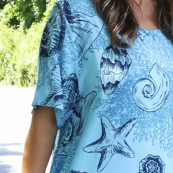 Ninetta Shell Print Dress Kingfisher -Kitandkaboodal Store IMG 0890 12668a43 3fd9 487c 93db ca276eca3b45