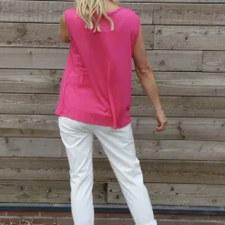 Antonina Cowl Neck Top Fuchsia -Kitandkaboodal Store IMG 0902 6f9c62eb 80f6 4b64 9ece 1184c86b8462