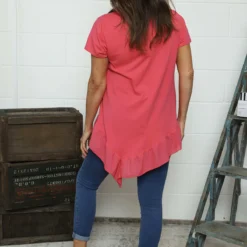 Langdon Frill Cotton Top Fuchsia 9 Langdon Frill Cotton Top Fuchsia -Kitandkaboodal Store IMG 0937 bfff3d42 bf34 4489 beb1 ccd2c02c864f