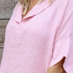 Rebecca Linen Top Pink 7 Rebecca Linen Top Pink -Kitandkaboodal Store IMG 0938 db3055a4 51e3 49a8 b295 8cf348498084