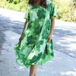 Ninetta Print Dress Green -Kitandkaboodal Store IMG 0969 ce12b5c3 c4fe 4942 8919 cd25d894bfcb